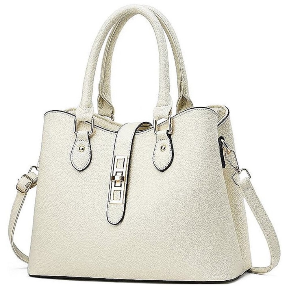 LEATHER Purses and Handbag  for Women White NEW